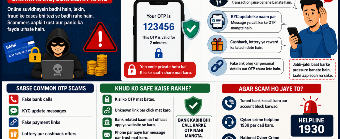 OTP Fraud Se Bachna Kyu Zaroori Hai? Ek Chhoti Galti Aur Account Khali